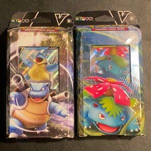 Set of 2 Pokémon V Deck Battle Decks